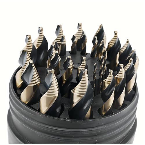 SteelVision 29 Piece Stepped Tip Drill Bit Set