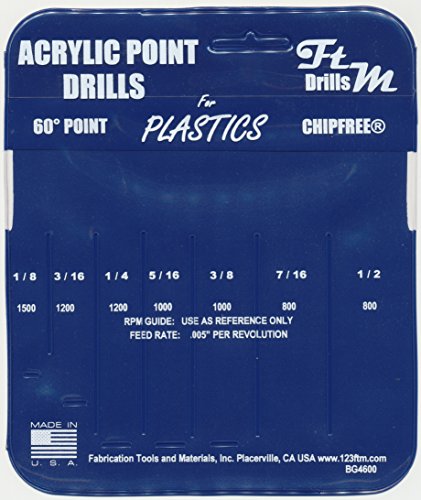 Norseman 7pc Acrylic Point Drill Bit Set VIP