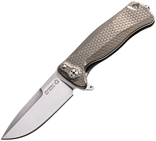 Lion Steel SR22 Titanium Bronze Framelock Knife