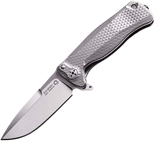 Lion Steel SR22 Titanium Gray Framelock VIP Smart Shopper