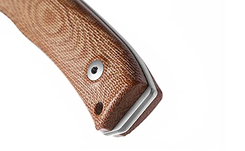 Lion Steel M4 Outdoor Knife with Leather Sheath