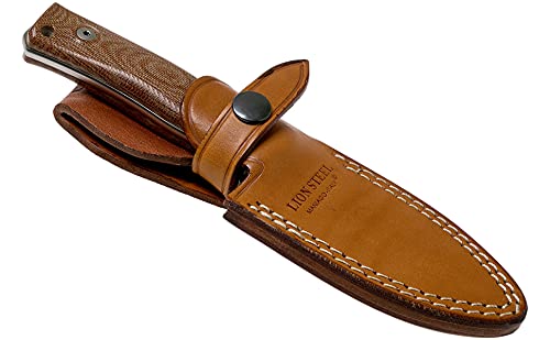 Lion Steel M4 Outdoor Knife with Leather Sheath