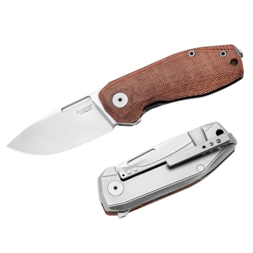 LionSTEEL NANO Titanium Frame Folding Knife Italy-made