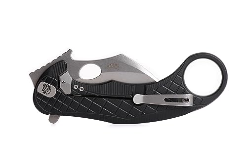 LEONE Karambit Folding Knife with CPM-Magnacut Blade