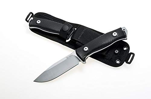LionSTEEL M5 Fixed Blade Outdoor Camp Knife, Sheath Included