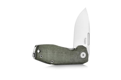 LionSTEEL NANO Titanium Frame Folding Pocket Knife, Made in Italy