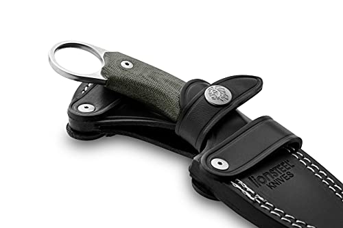 Lion Steel H1 Karambit EDC Hunting Knife, G10/Micarta