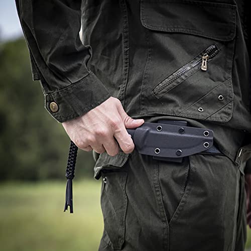 CIVIVI Tamashii Fixed Blade Knife, 4.07’’ D2 Blade