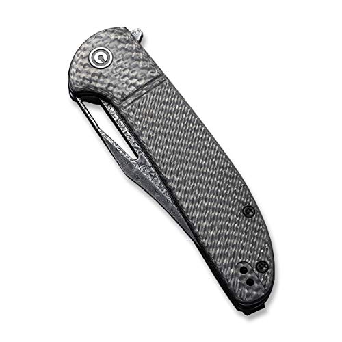 Ortis Flipper Pocket Knife Carbon Fiber Handle (3.25")