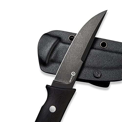 CIVIVI Tamashii Fixed Blade Knife, 4.07’’ D2 Blade