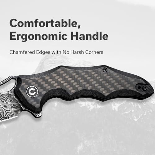CIVIVI Chiro EDC Folding Knife with Damascus Blade