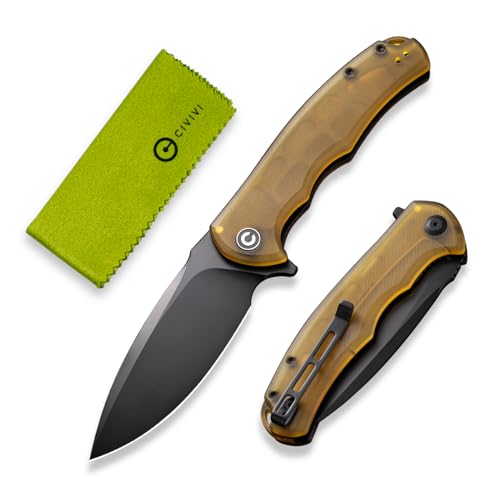 CIVIVI Praxis Folding Knife - Ultem Handle, 3.75" Blade