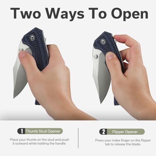 CIVIVI Vexillum Folding Knife, Nitro-V Blade, Two-tone G10