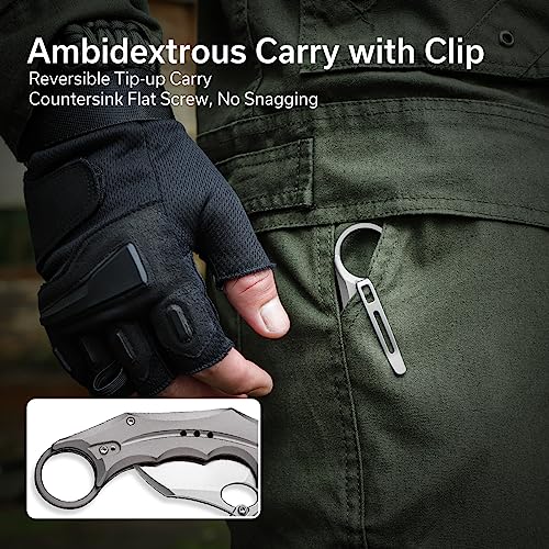 CIVIVI Incisor II Karambit Knife with Nitro-V Blade