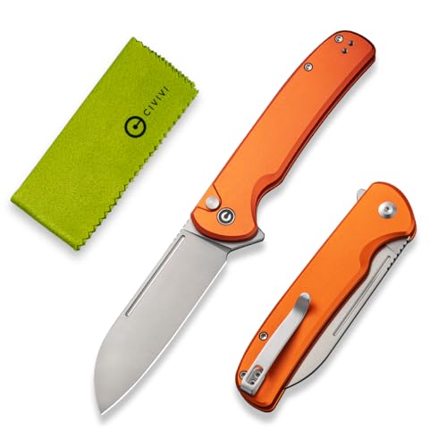 CIVIVI Chevalier II Button Lock Pocket Knife, EDC