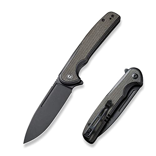 CIVIVI Voltaic Folding Knife - Black Stonewashed Blade