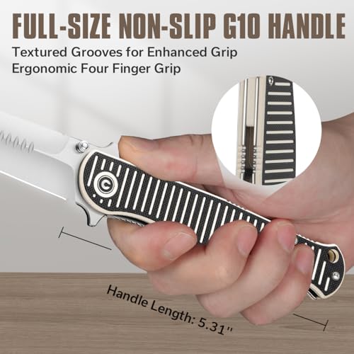 CIVIVI RS71 Pocket Knife, 4" Nitro-V Blade