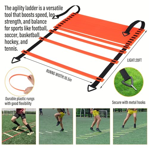 Amoise Kids Soccer Goals Set with Accessories