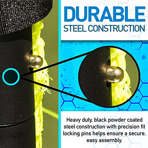 Franklin Sports Premier Folding Backyard Soccer Goal - 6'x4