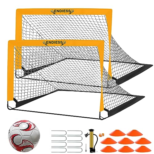 Kid's Portable Pop-Up Soccer Goals - Perfect for Practice