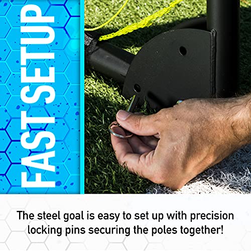 Franklin Sports Premier Folding Backyard Soccer Goal - 6'x4