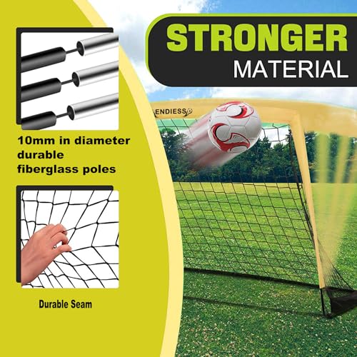 Kid's Portable Pop-Up Soccer Goals - Perfect for Practice