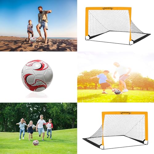Kid's Portable Pop-Up Soccer Goals - Perfect for Practice