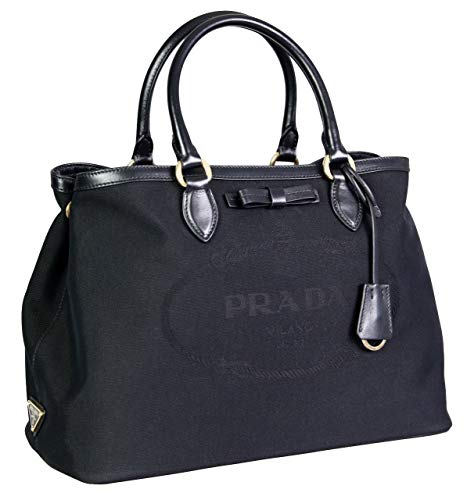 Prada Black Fabric Shoulder Bag VIP Shopping