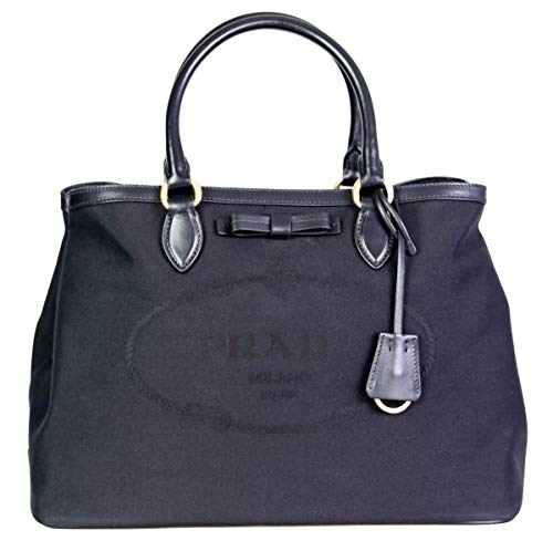 Prada Black Fabric Shoulder Bag VIP Shopping