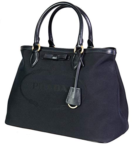 Prada Black Fabric Shoulder Bag VIP Shopping