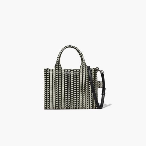 Marc Jacobs Women's Small Tote, Black/White Pattern