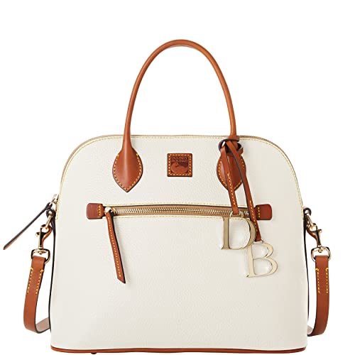 Dooney & Bourke Large White Domed Satchel
