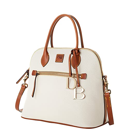 Dooney & Bourke Large White Domed Satchel