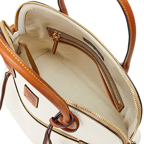 Dooney & Bourke Large White Domed Satchel
