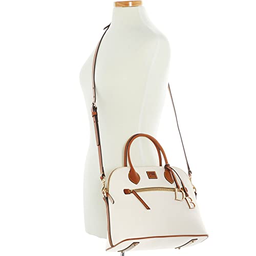 Dooney & Bourke Large White Domed Satchel