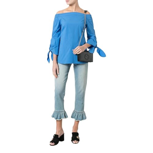 Gucci Soho Mini Black Gold Round Leather Handbag