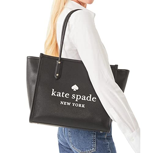 Kate Spade Black Leather Ella Tote for Women