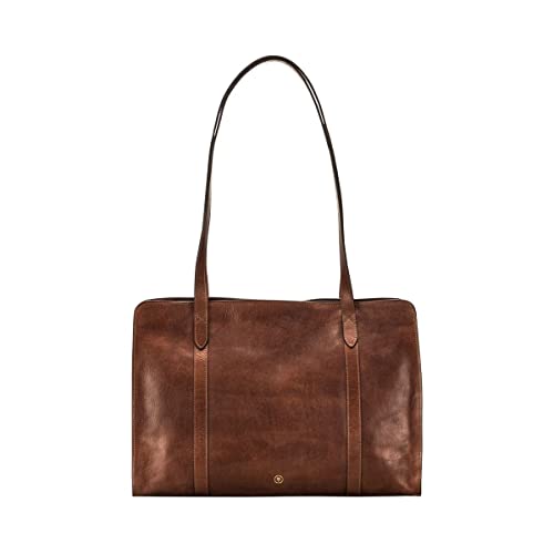 Maxwell Scott - Women's Large Leather Work Tote