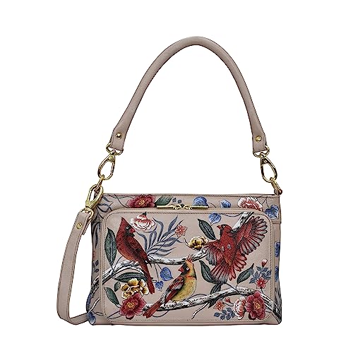 Anuschka Women's Hand-Painted Genuine Leather RFID Organizer