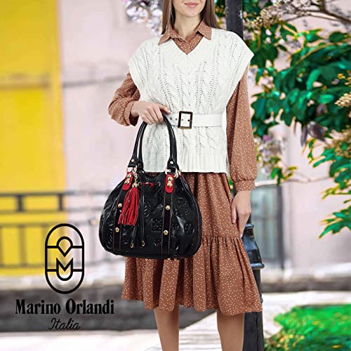 Marino Orlandi Watercress Leather Bucket Bag VIP Designer