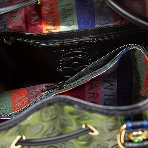 Marino Orlandi Watercress Leather Bucket Bag VIP Designer