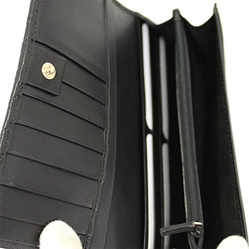 Gucci Black Leather Long Wallet 449396 VIP Access