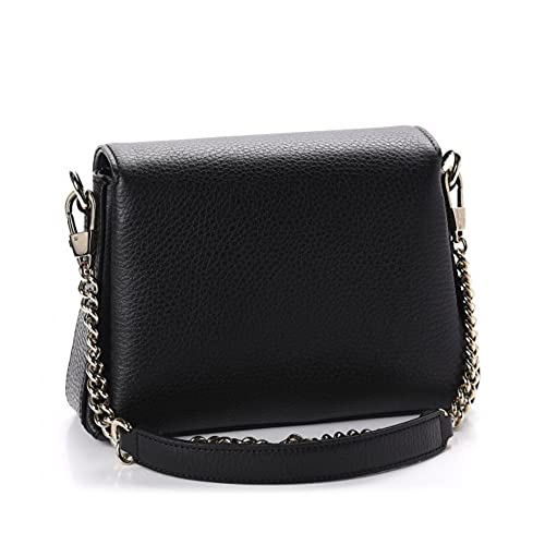 Gucci Black Leather Chain Shoulder Bag VIP Trend