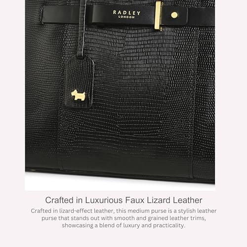 RADLEY London Islington Way - Faux Lizard Medium Satchel