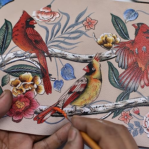 Anuschka Women's Hand-Painted Genuine Leather RFID Organizer