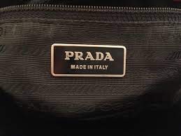 Prada Black Nylon Crossbody Bag with Soft Calf Trim