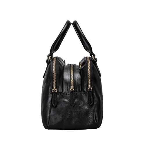 Maxwell Scott Italian Leather Bowling Bag for Women