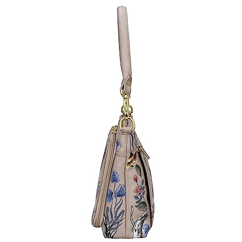 Anuschka Women's Hand-Painted Genuine Leather RFID Organizer