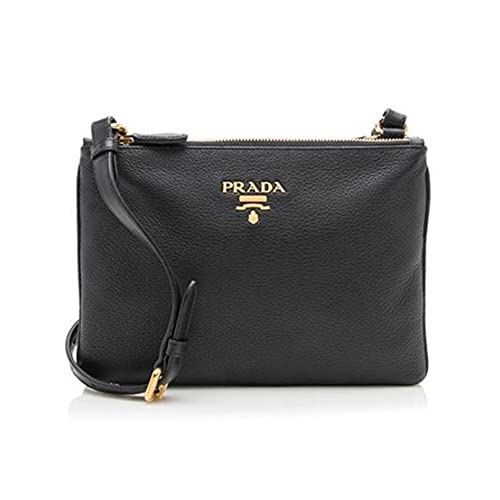 Prada Black Crossbody Bag with Gold Hardware