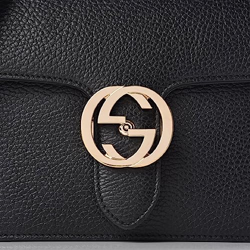 Silver Chain Gucci Marmont Leather Handbag - VIP